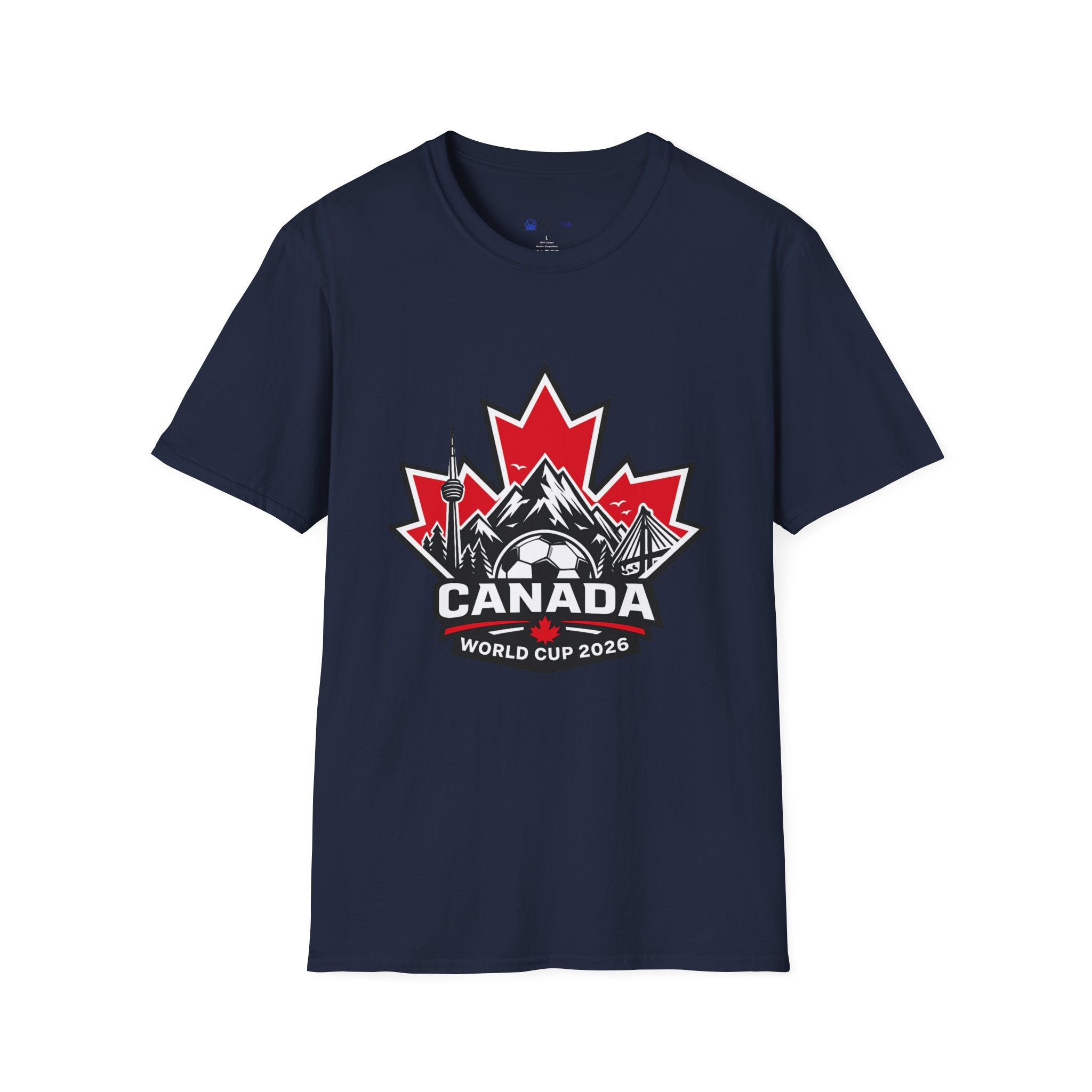 Canada soccer 2026 T‑Shirt — Maple Leaf Mountain Hockey Logo