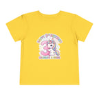 Toddler Unicorn 3rd Birthday Tee — "Happy 3rd Birthday!" Celebrate & Sparkle