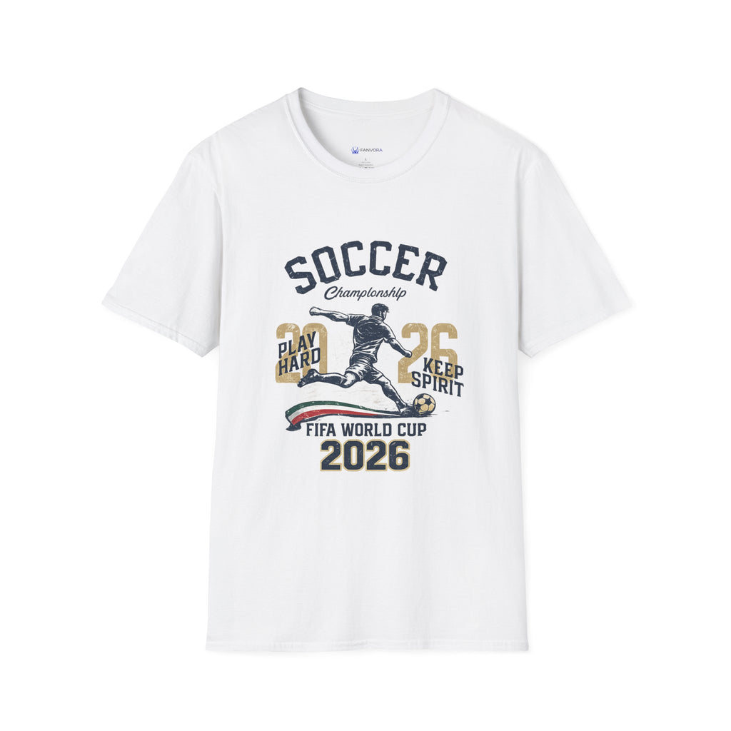 Soccer Championship 2026 T-Shirt —  Play Hard Soccer Tee