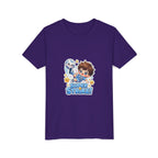 Youth Tee - Cute 'Super Strike!' Soccer Boy Graphic
