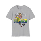 Brazilian Soccer comic style  figure T-Shirt — "Game Is On" Caricature Neymar Fan Tee