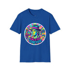 T-Shirt — King of Pop Forever Retro Neon Graphic Tee.