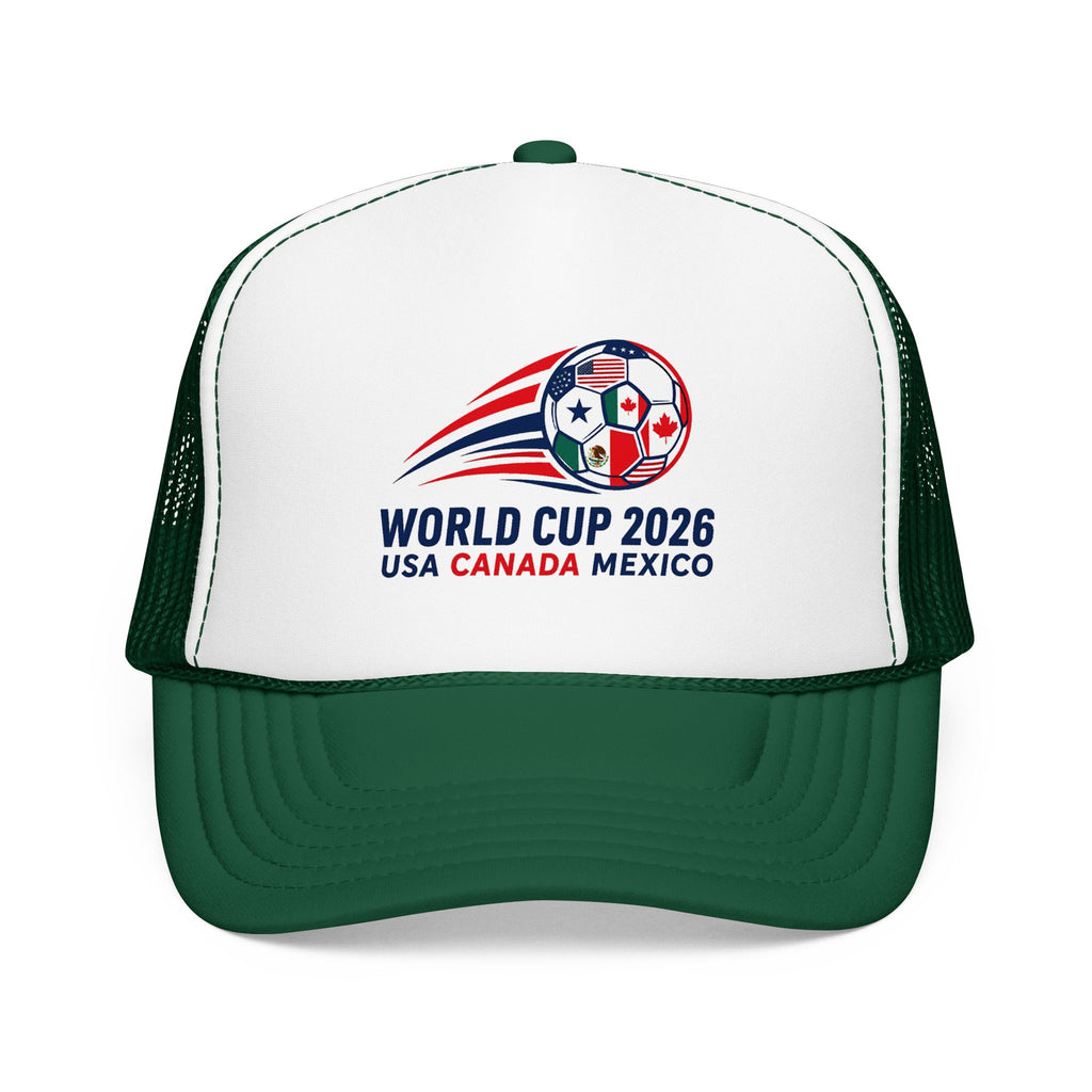 Soccer Cup 2026 Trucker Hat — USA Canada Mexico Soccer Cap