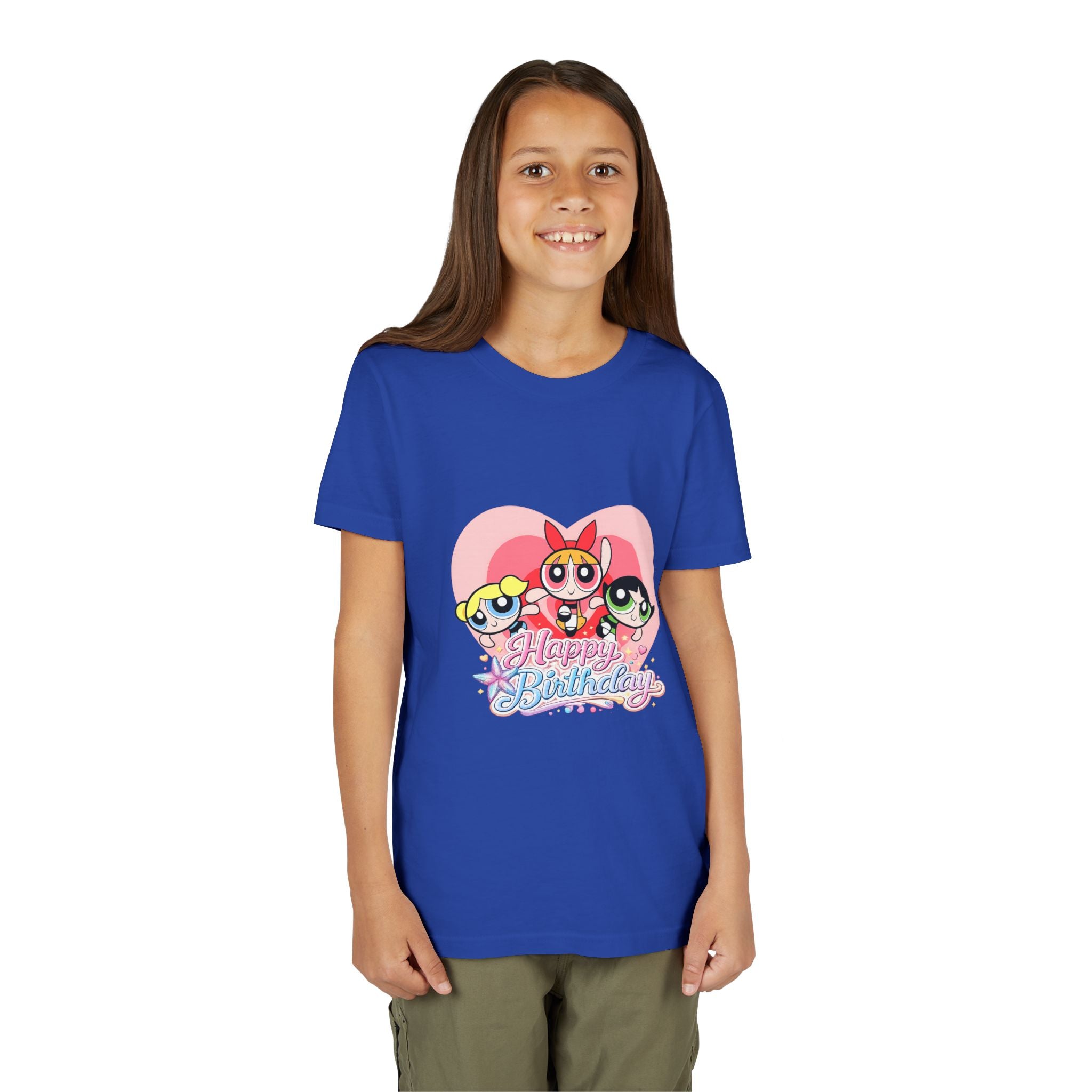 Powerpuff Girls "Happy Birthday" Youth Tee