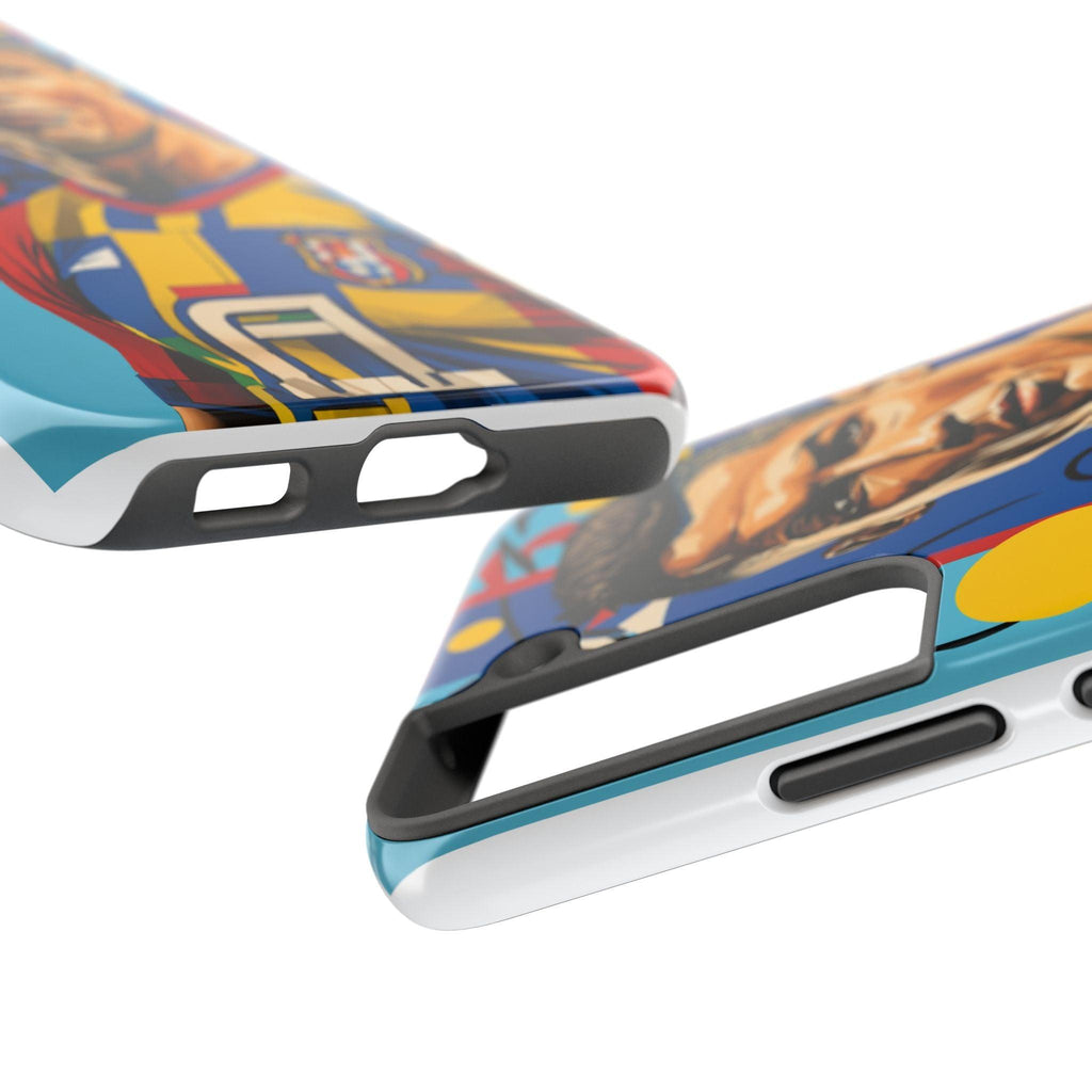 Portugal  legend Pop Art Tough Phone Case — Colorful Soccer Legend Protective Cover