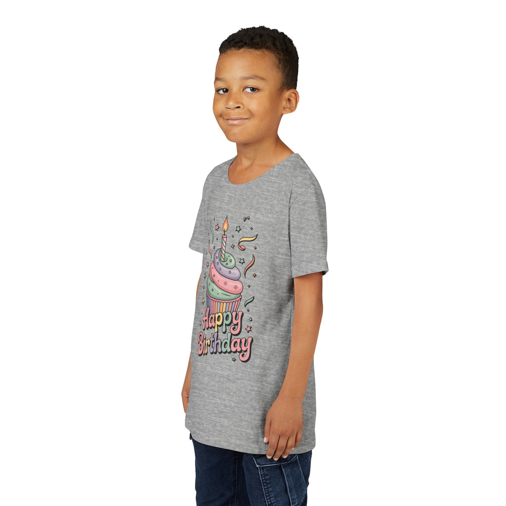 Kids "Happy Birthday" Cupcake Tee