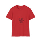 Archer Stick Figure T-Shirt — Cute Cupid Arrow Valentine Tee