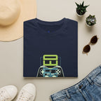 Retro Game Controller T-Shirt — 'STED' Vertical Gamer Graphic Tee