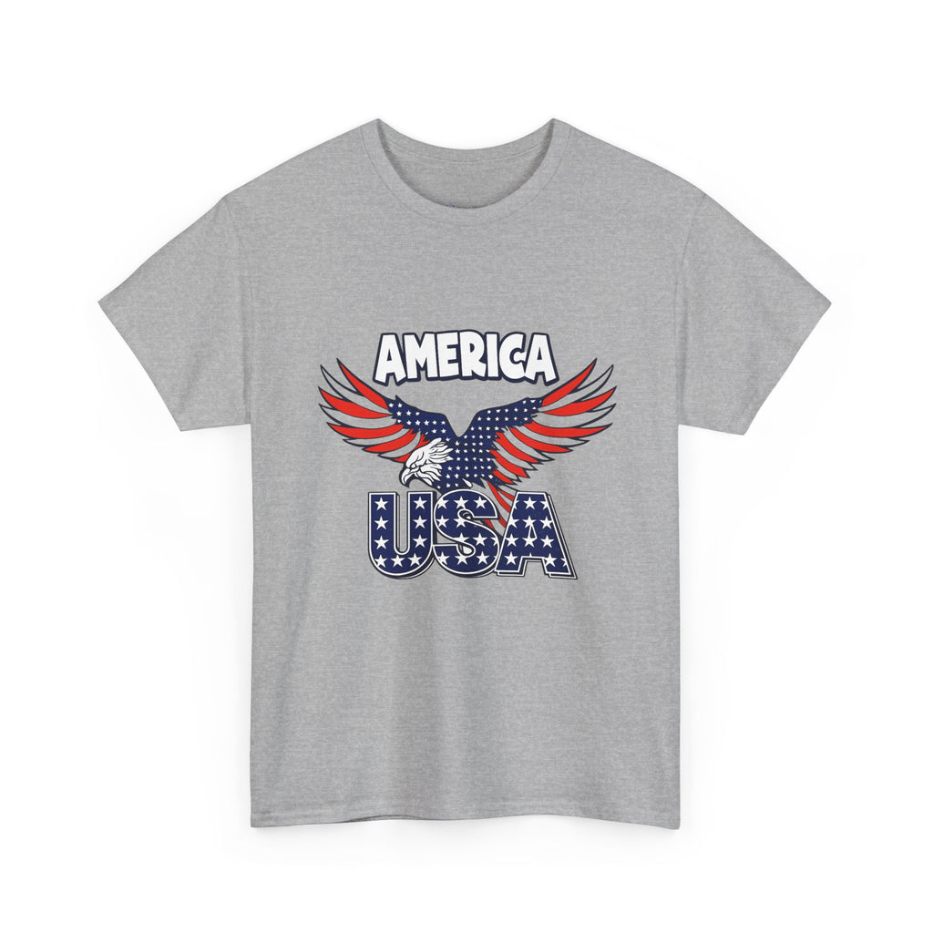USA Eagle T-Shirt – America Patriotic Graphic Tee for 4th of July