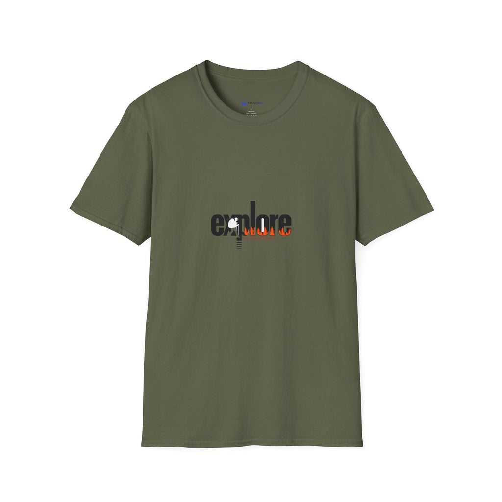 Explore Graphic T-Shirt — Minimal Adventure Travel Tee