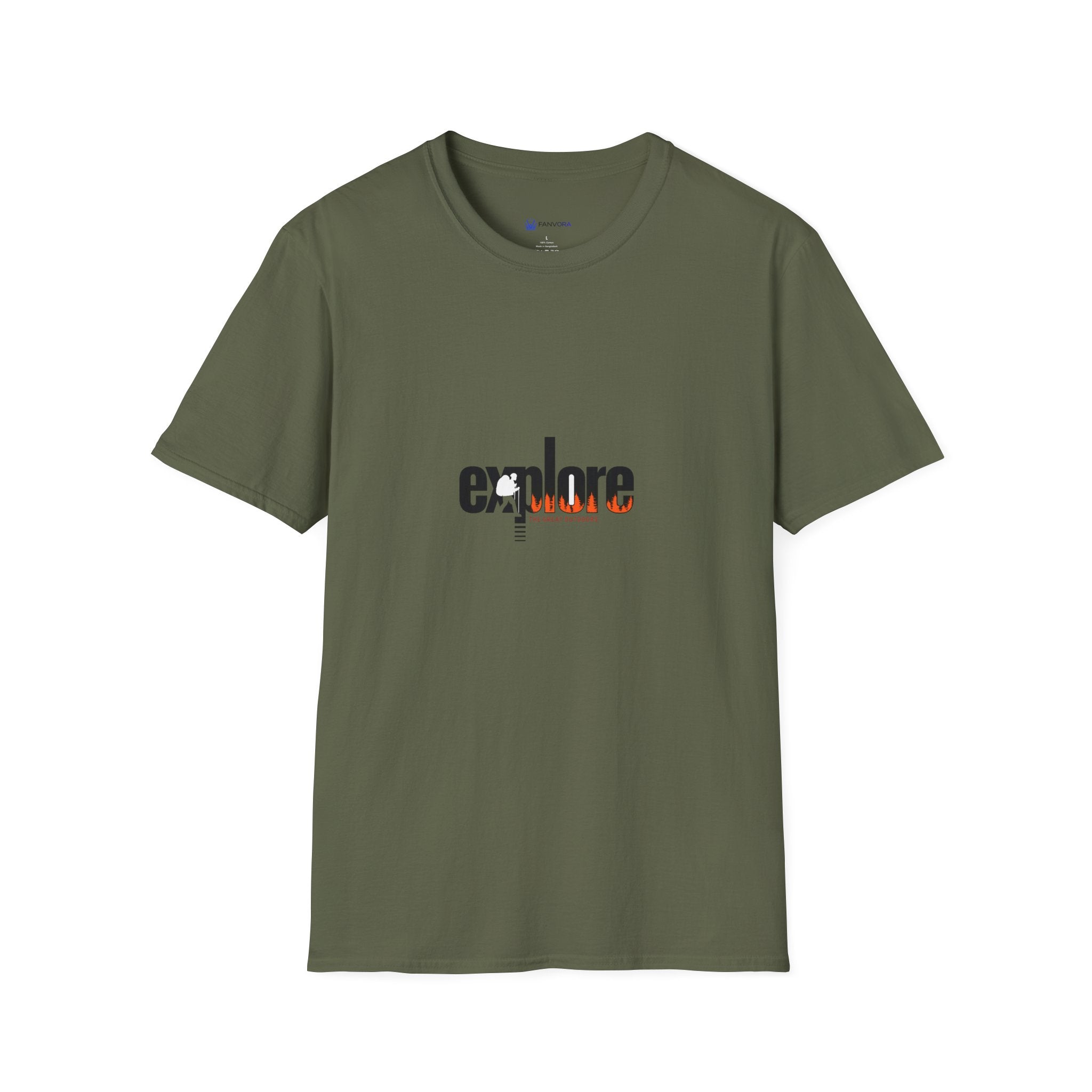 Explore Graphic T-Shirt — Minimal Adventure Travel Tee