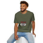 Gym Mode T-Shirt — Fitness Workout Tee with Dumbbell Graphic