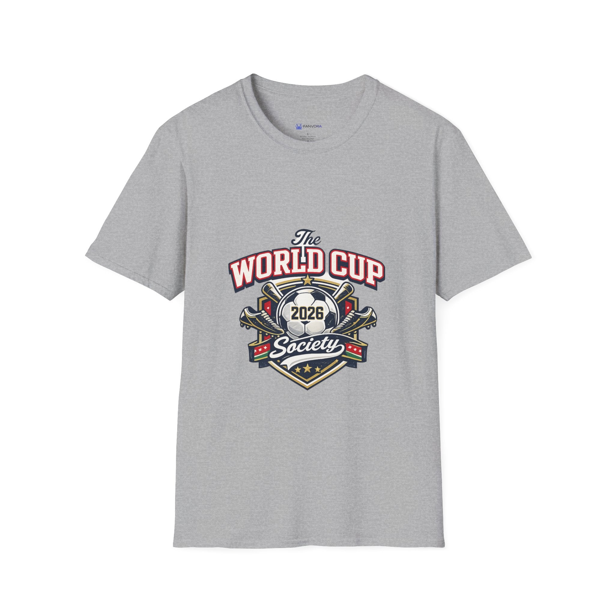 Soccer Cup 2026 Soccer T-Shirt —  Society Graphic Tee