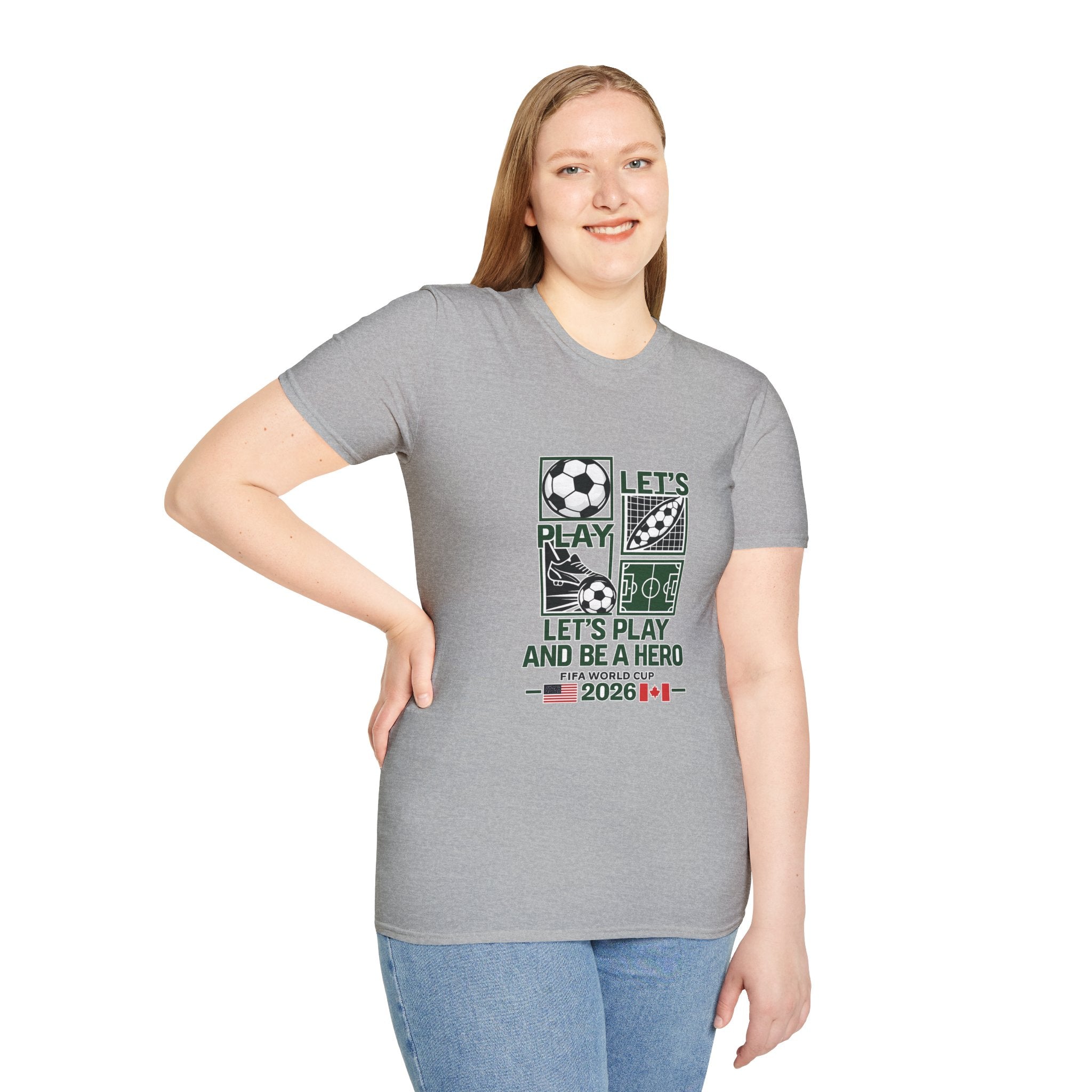 Soccer "Let's Play" T-Shirt — Fan Tee