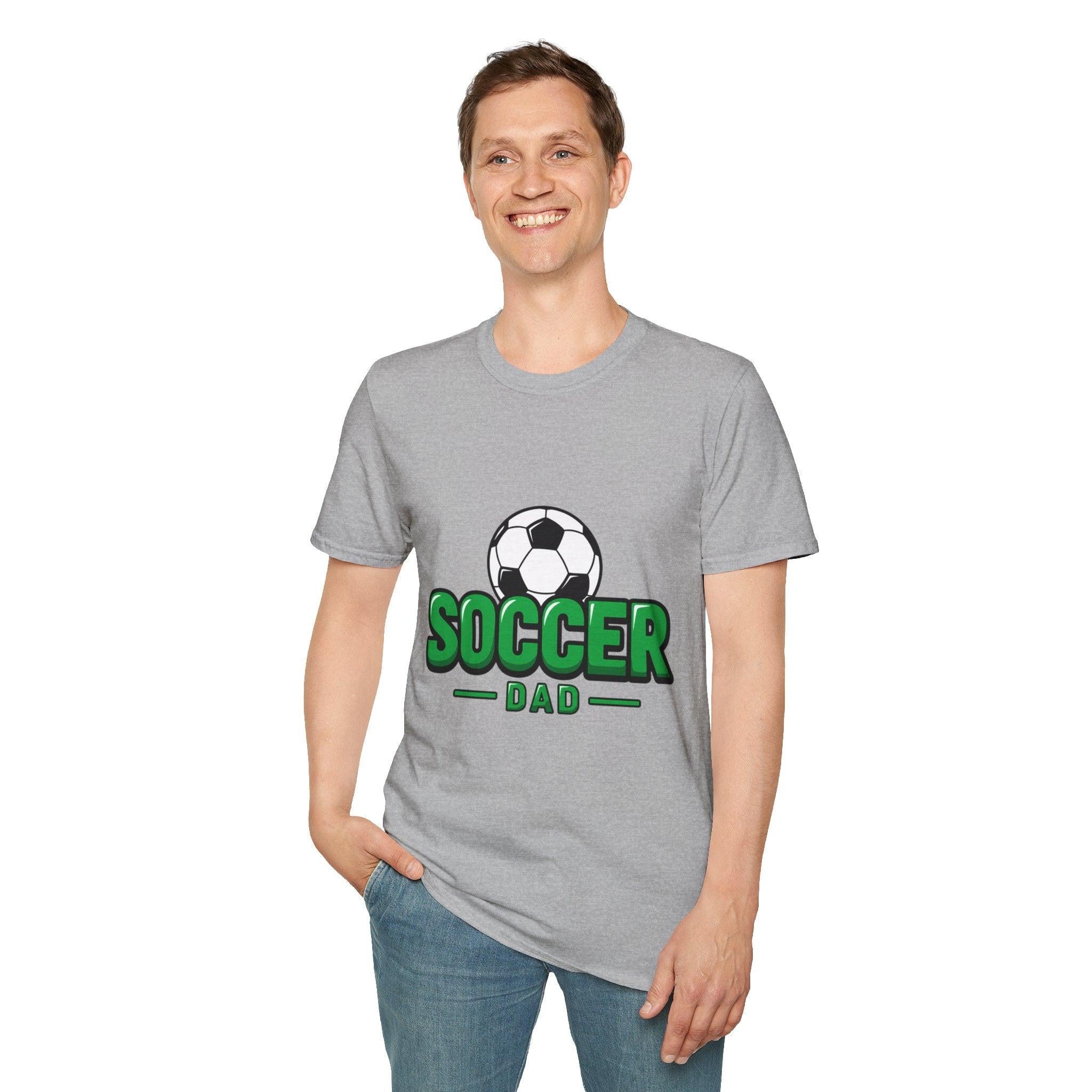 Unisex Softstyle T-Shirt-soccer 2026 (soccer dad tee).