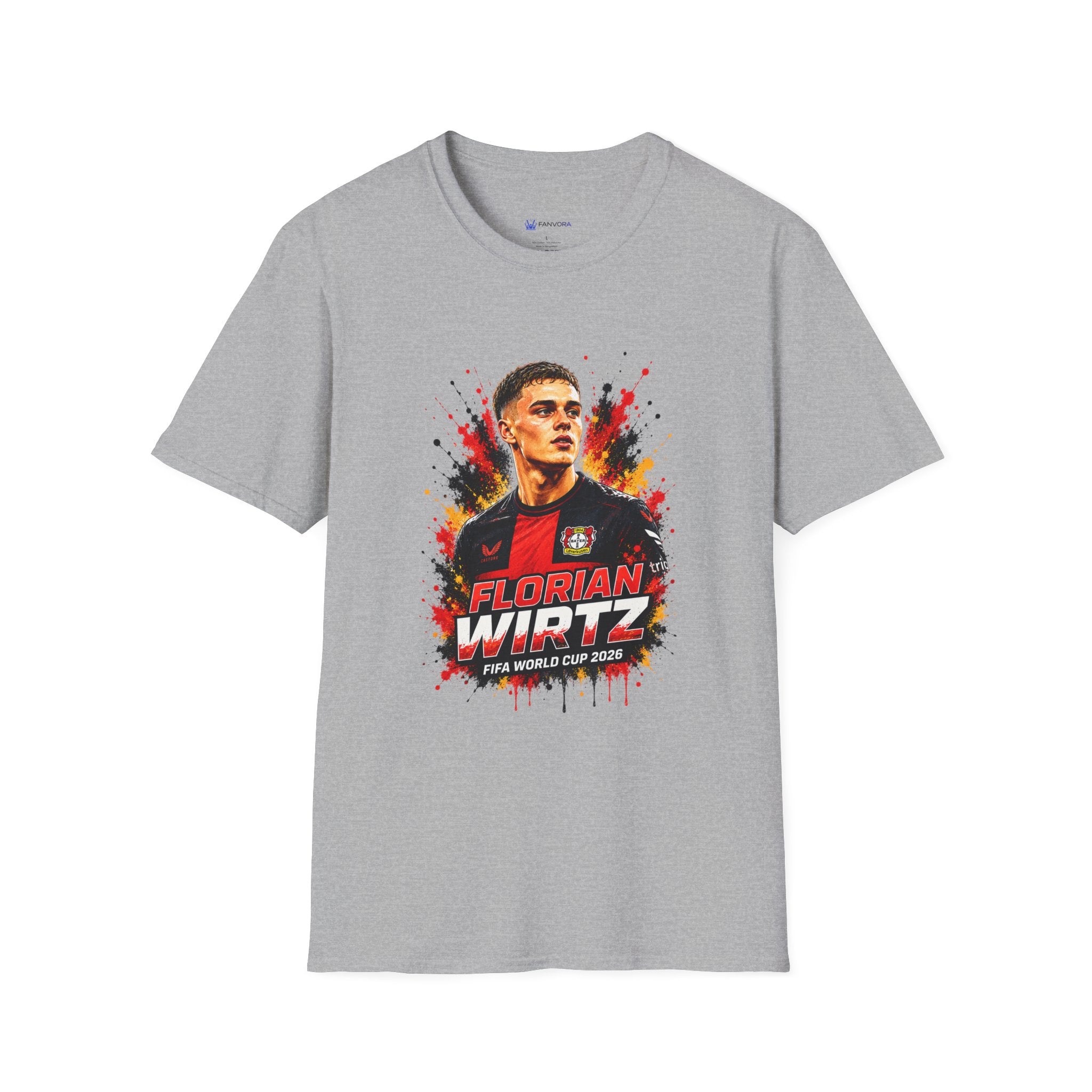 Germany Legend Soccer T-Shirt — Portrait Graphic Football Fan Tee