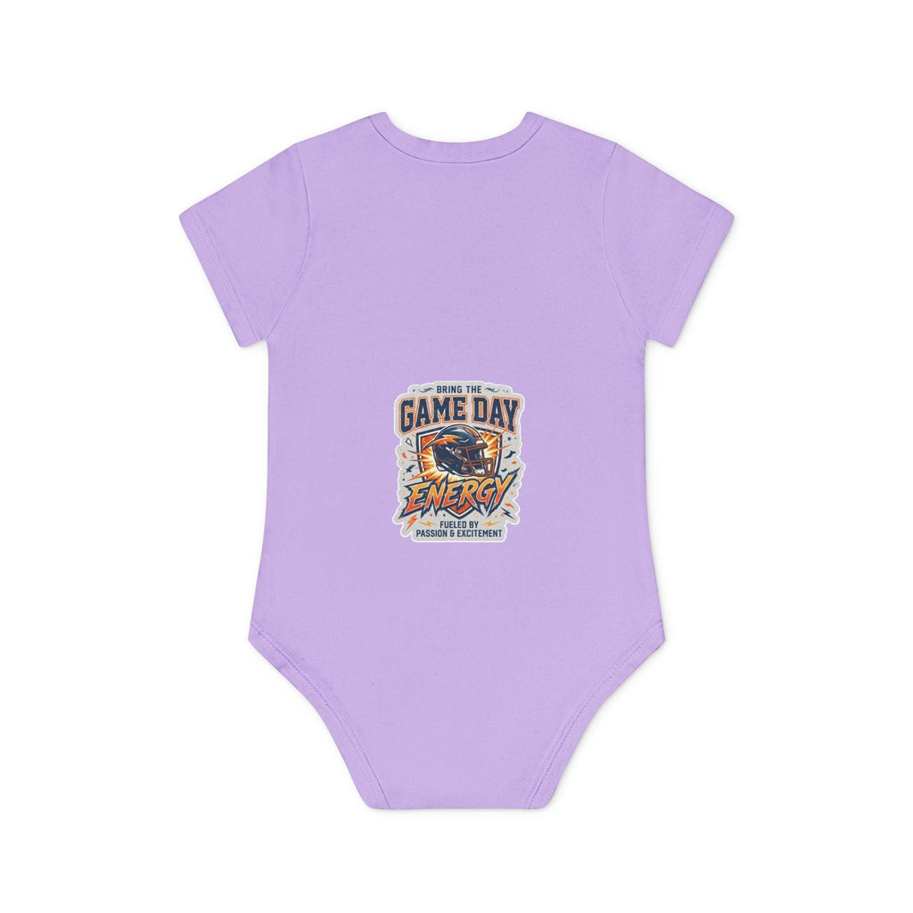 Baby Bodysuit - "France #10 Footballer Rising Star Fan Version" Future Soccer Player & Game Day Energy Organic Baby Onesie.