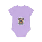 Baby Bodysuit - "France #10 Footballer Rising Star Fan Version" Future Soccer Player & Game Day Energy Organic Baby Onesie.