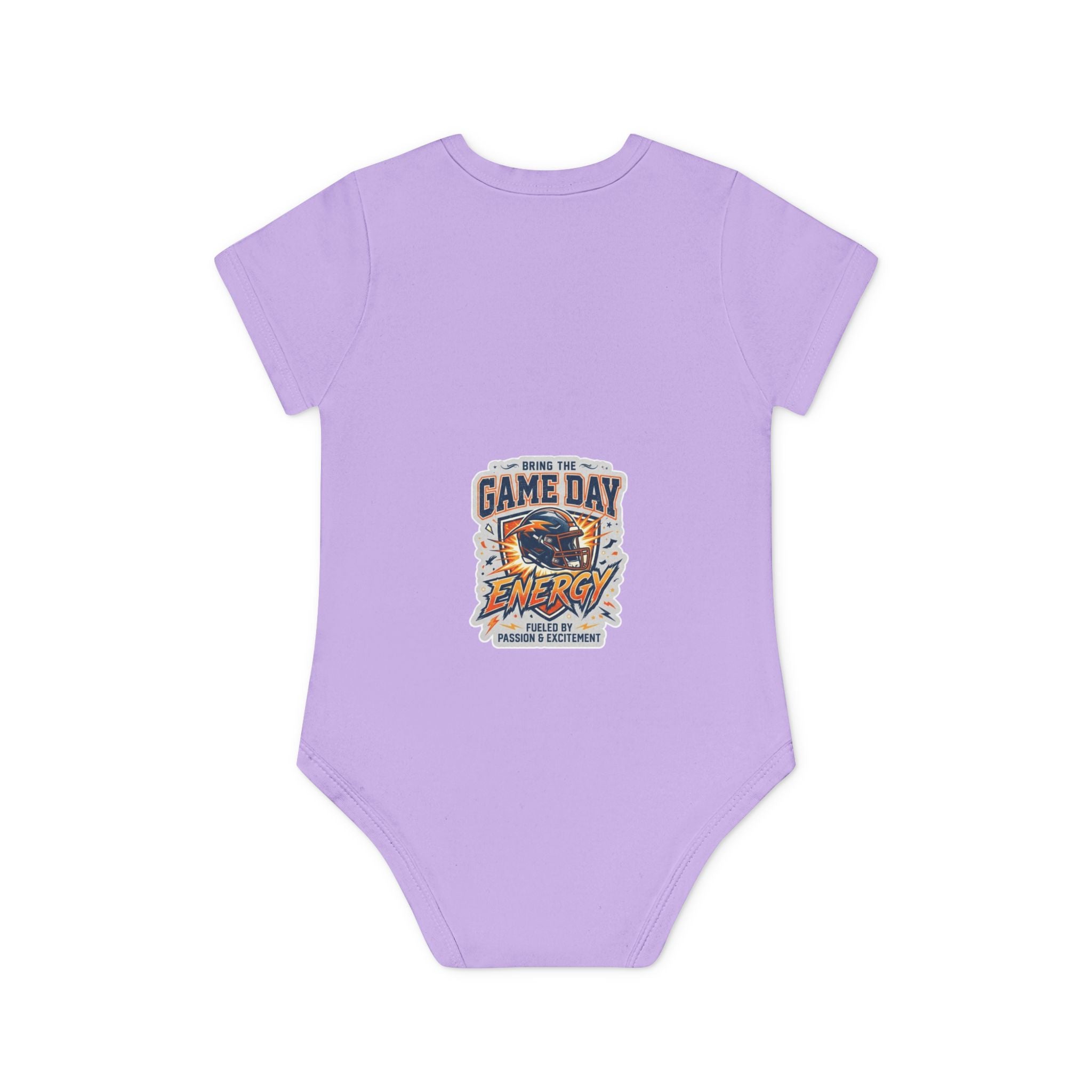 Baby Bodysuit - "France #10 Footballer Rising Star Fan Version" Future Soccer Player & Game Day Energy Organic Baby Onesie