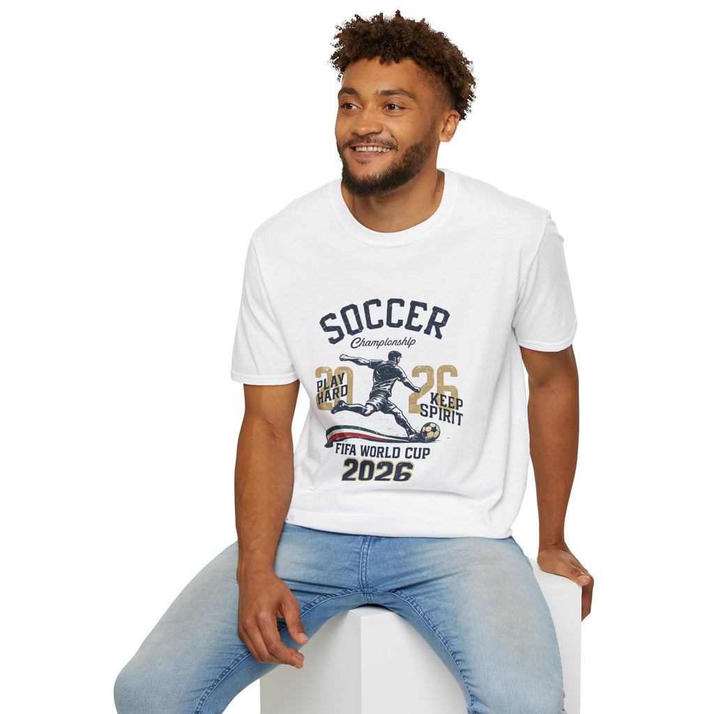 Soccer Championship 2026 T-Shirt —  Play Hard Soccer Tee