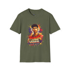 Soccer Player Portrait T-Shirt — 'Spain Legend' Watercolor Graphic Tee