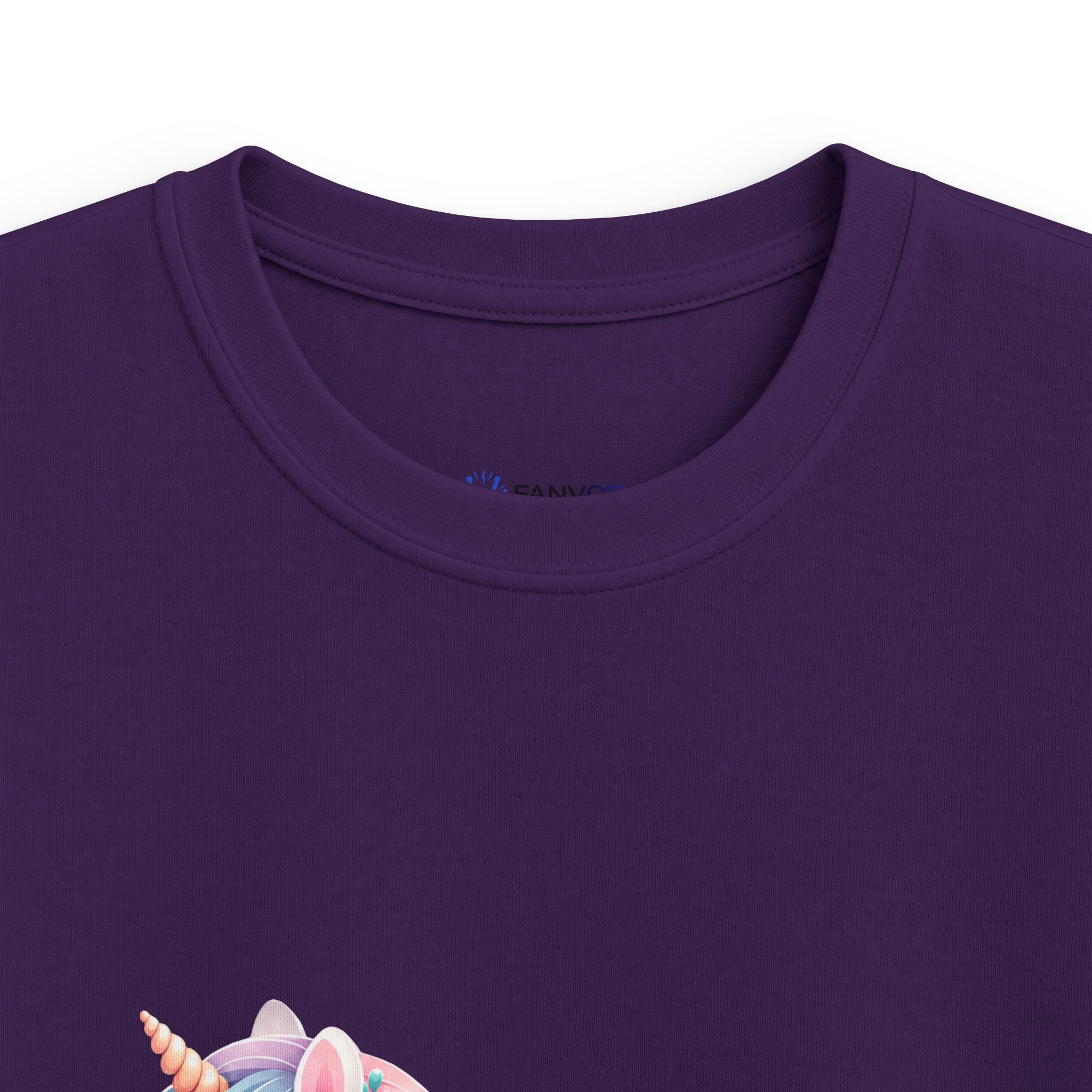 Kids Birthday Tee — Pastel Unicorn "Happy Birthday" Shirt for Girls