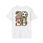 World Cup 2026 T-Shirt – USA, Canada & Mexico Soccer.