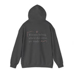 Look, Mom I Made It Hoodie — Feminist Slogan Hooded Sweatshirt (Women Belong Where Decisions Are Made).