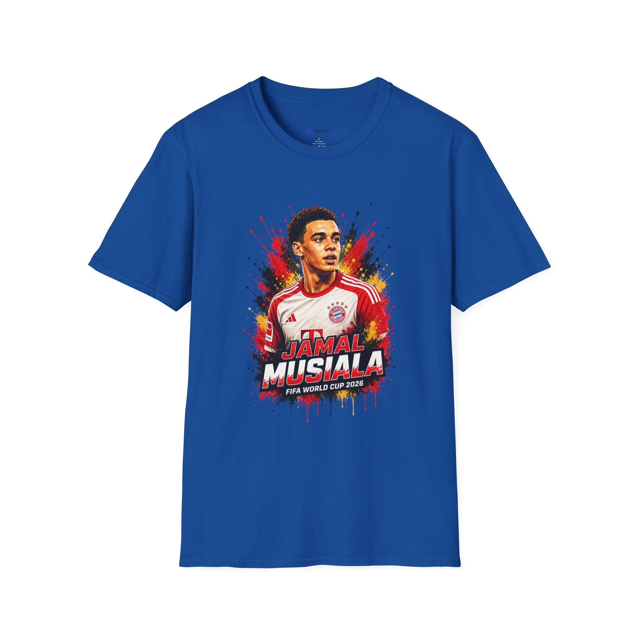Soccer Player Jersey T-Shirt — Germany Legend Portrait Graphic Tee