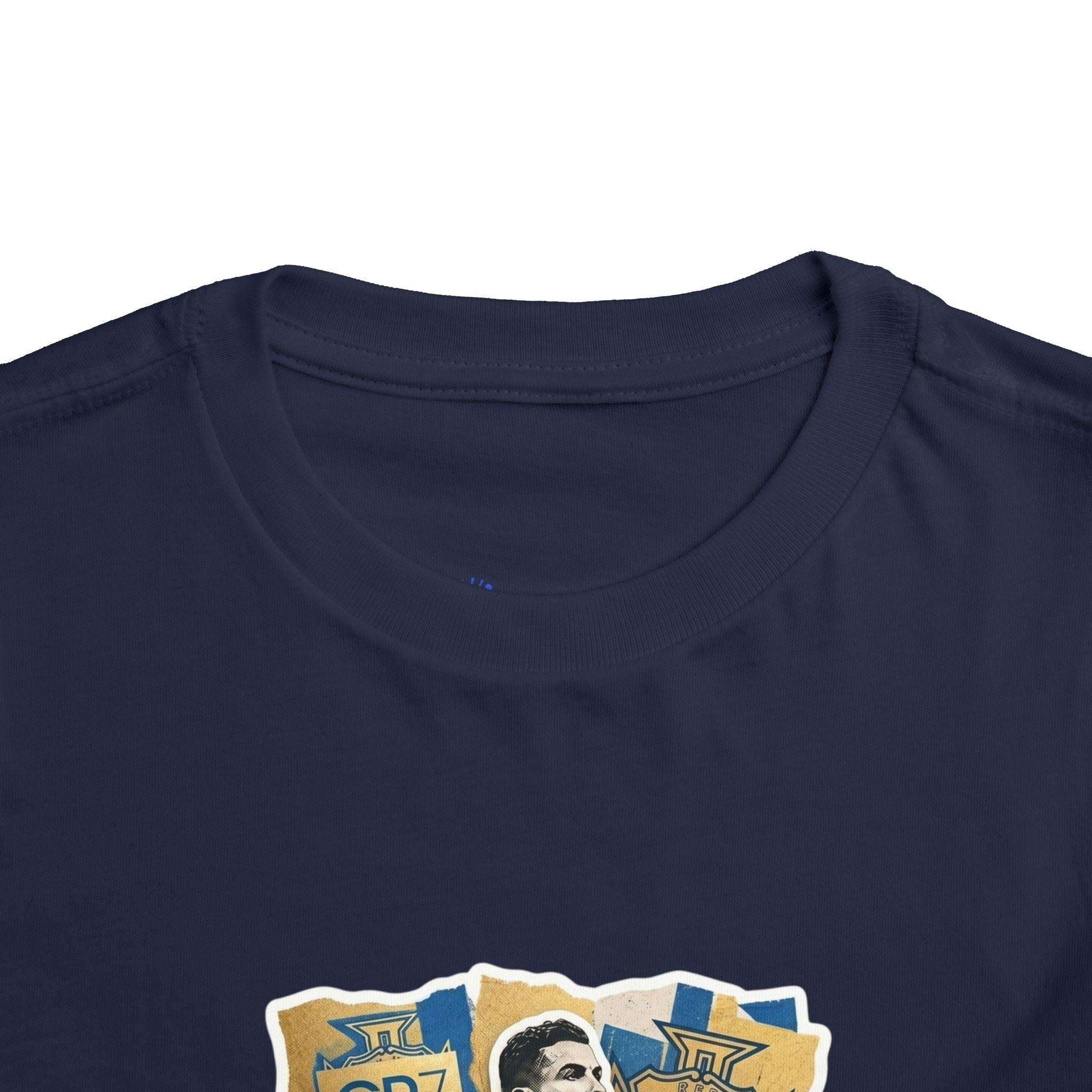 CR7 Fan Inspired Toddler Soccer T‑Shirt — Kids Football Fan Tee