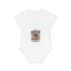 Baby Bodysuit - "France #10 Footballer Rising Star Fan Version" Future Soccer Player & Game Day Energy Organic Baby Onesie.