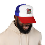 soccer cup 2026 Foam Trucker Hat — USA Soccer Patch Design