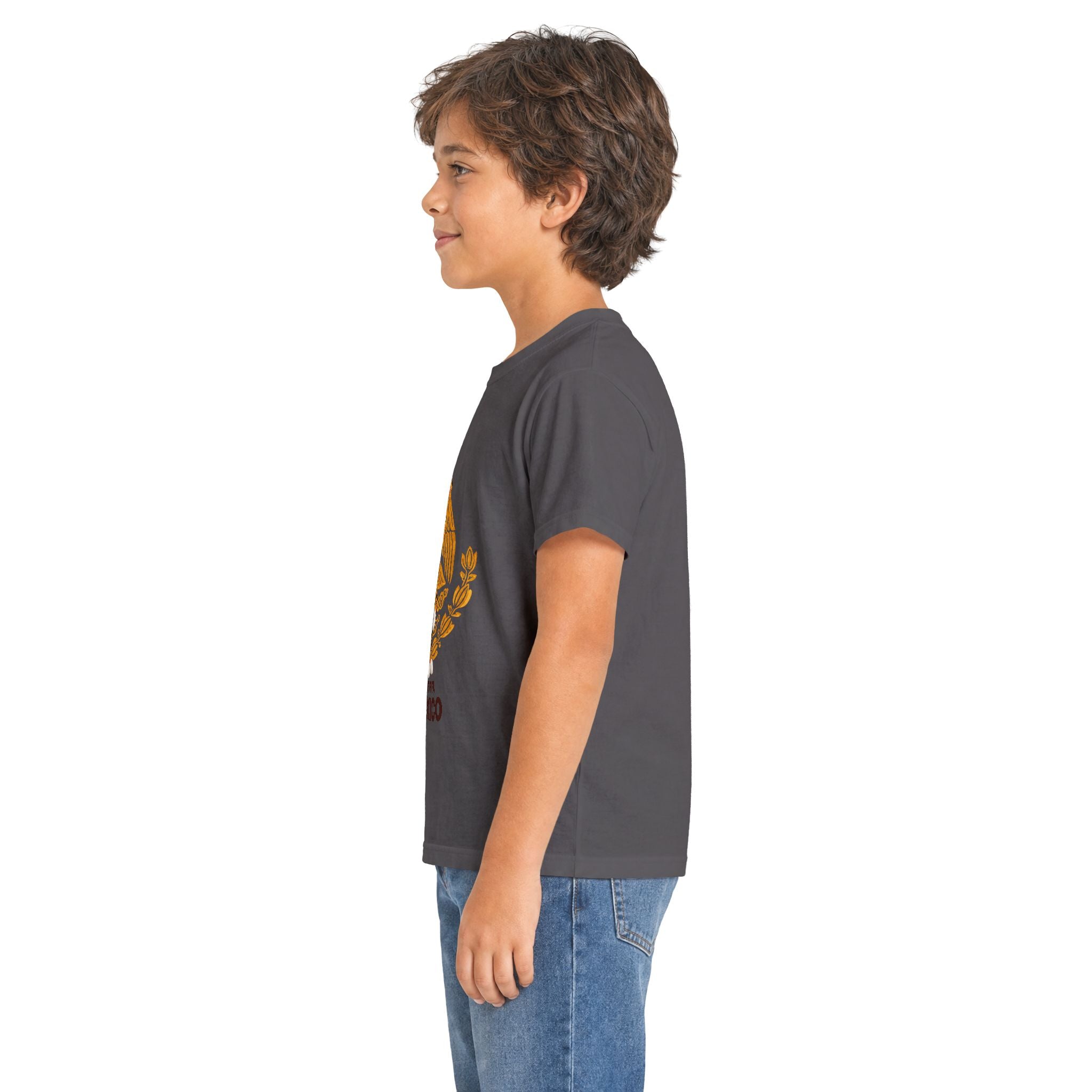 Kids Tee — 2026 FIFA Mexico Jaguar Mascot Soccer Shirt