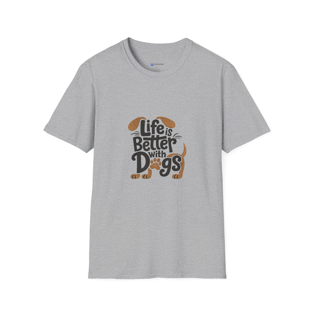 Life Is Better With Dogs T-Shirt