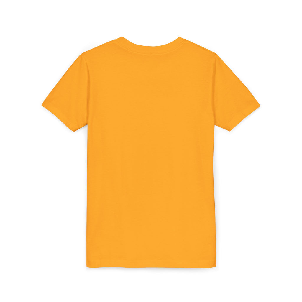 Youth Soccer Tee – Cute Cartoon Player "Ready to Score" Kids Jersey