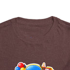 Toddler Birthday Tee — "3" Race Car Happy Birthday Shirt