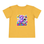 3rd Birthday Toddler Tee — Space Astronaut "Happy Birthday" Shirt