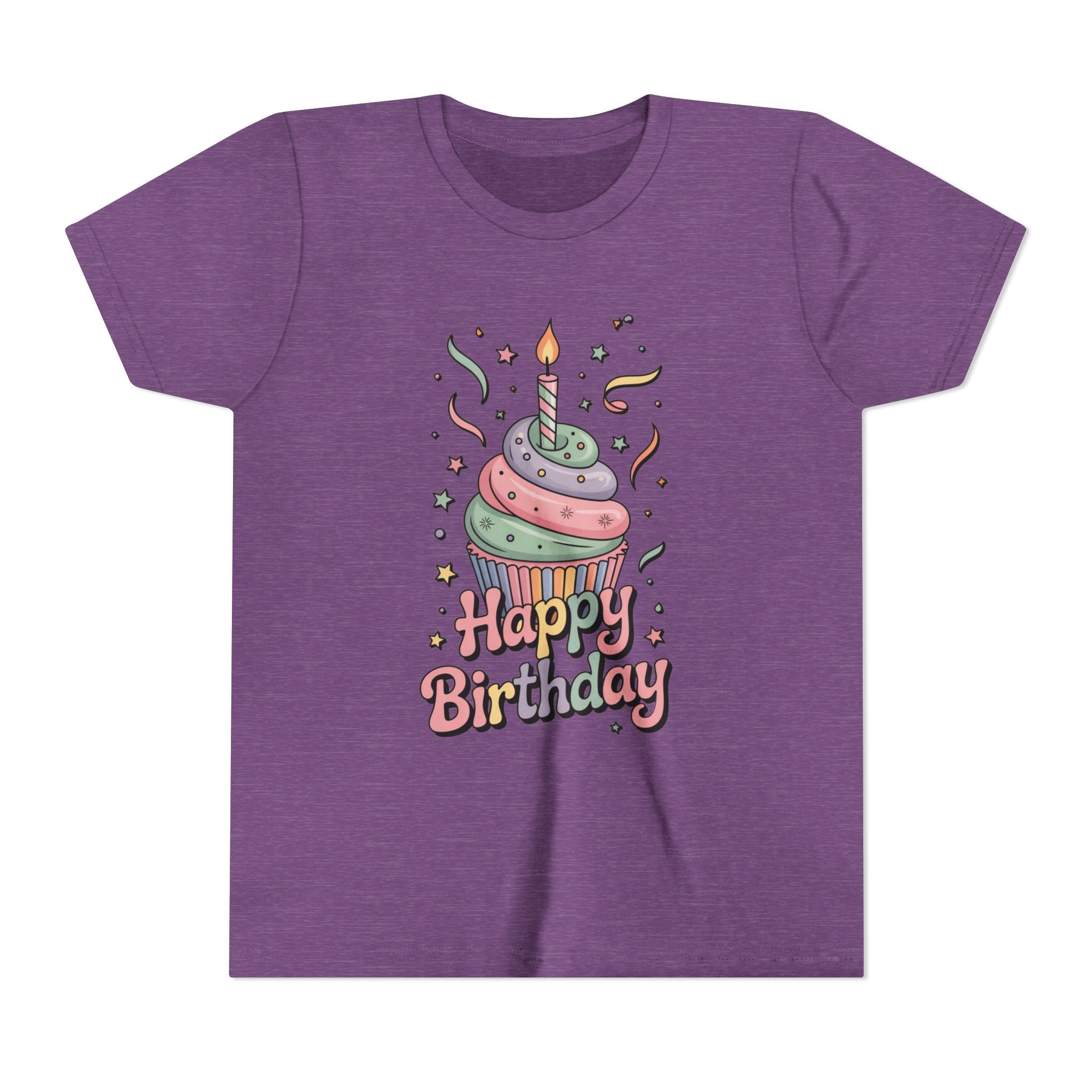 Kids "Happy Birthday" Cupcake Tee