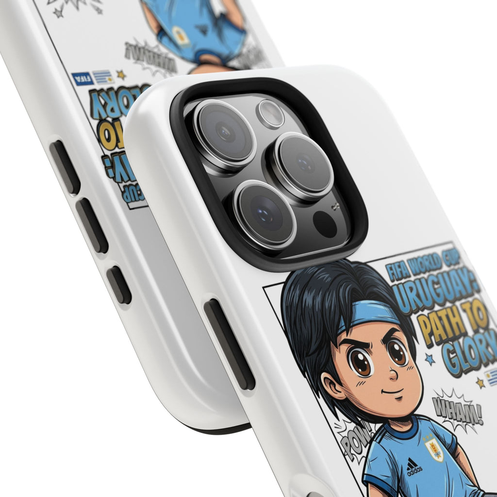 Uruguay Soccer Phone Case — Path to Glory "Goal!" Design