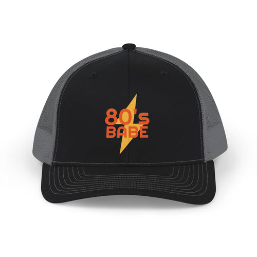 80’s Babe retro lightning bolt trucker cap