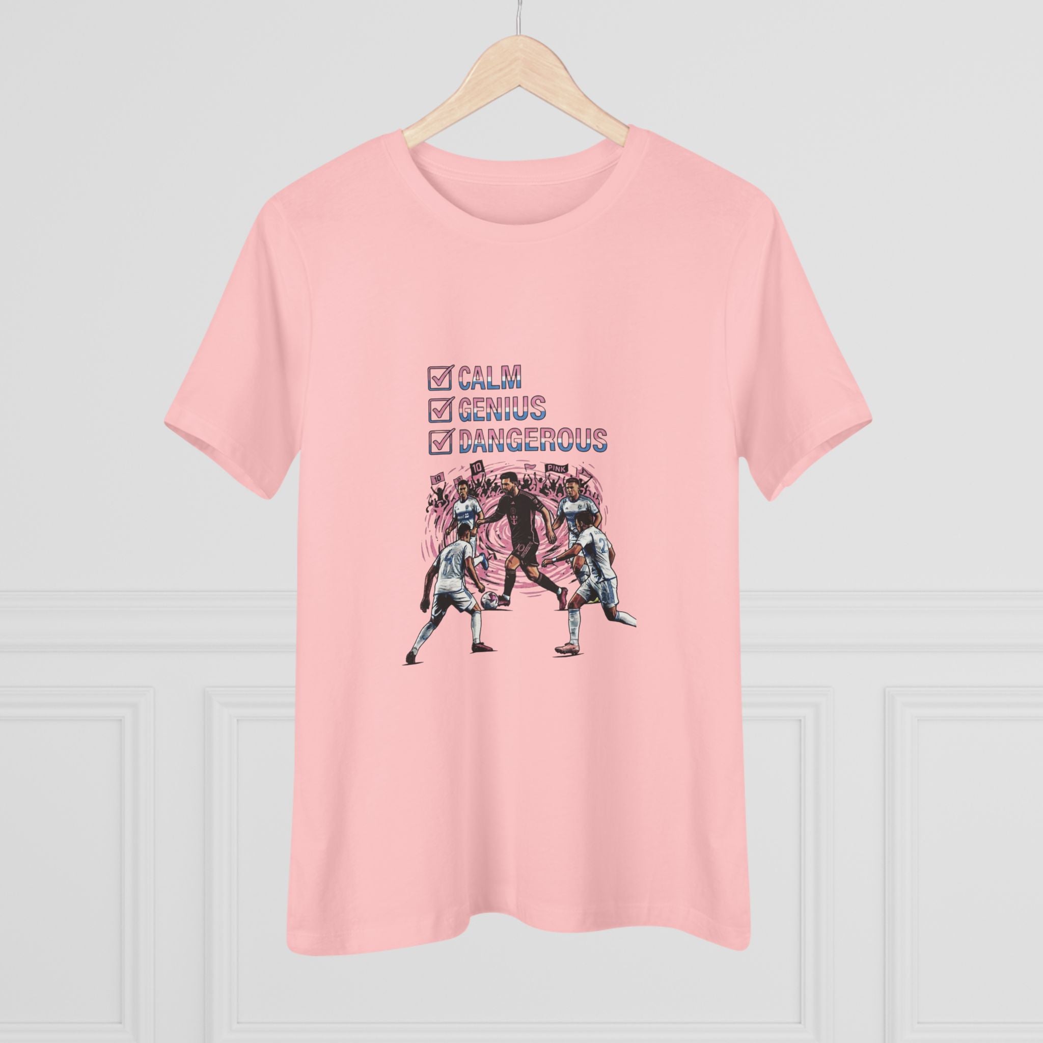 Argentina #10 GOAT Footballer T-Shirt - Women's Cotton Tee - WorldCup 2026 Fan Version