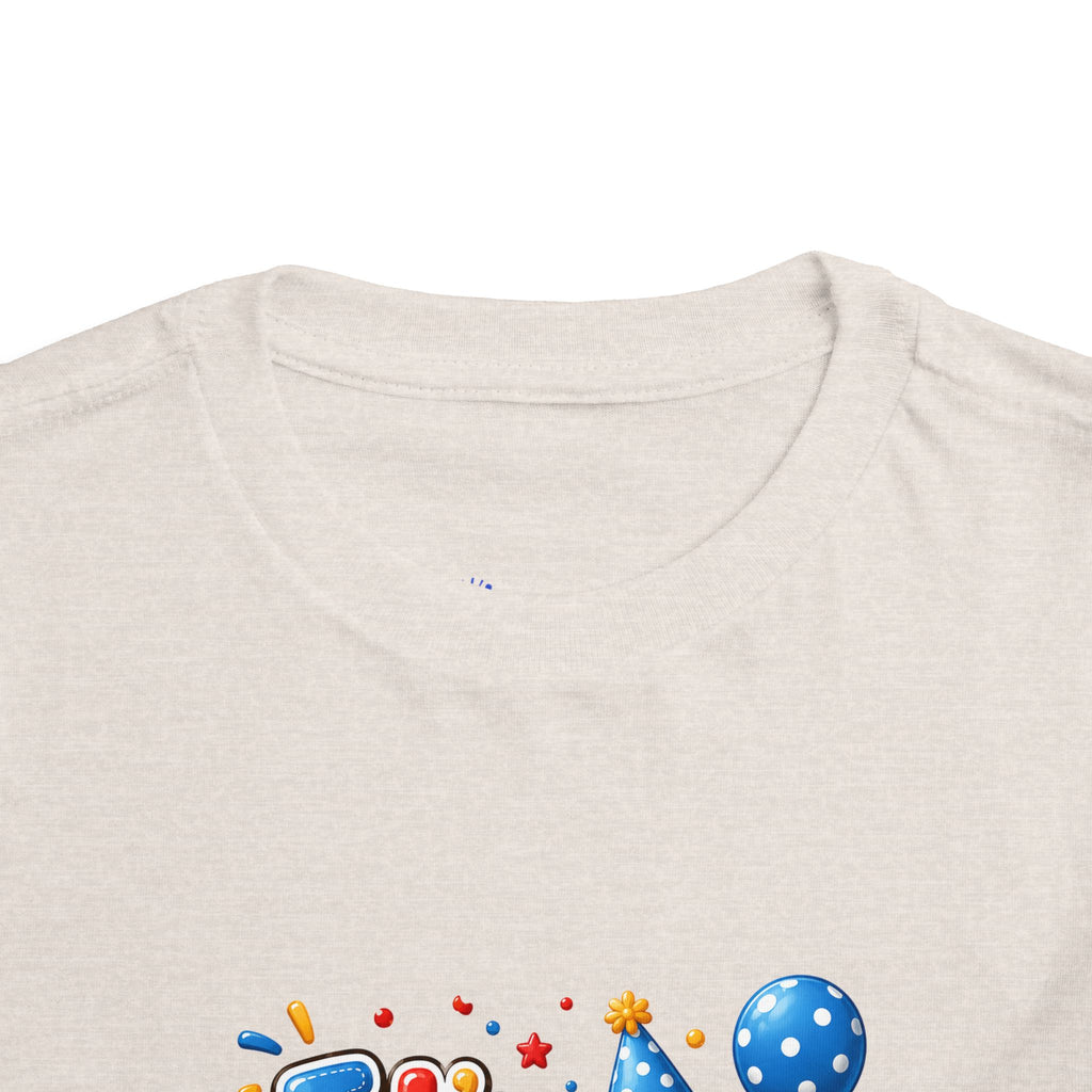 Toddler Birthday Tee — "It's My Birthday" Bear Party Shirt