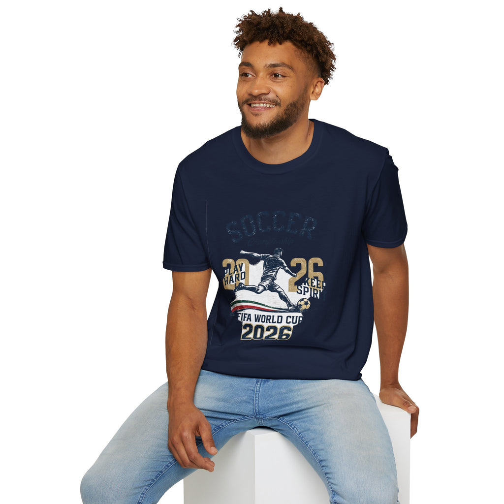 Soccer Championship 2026 T-Shirt —  Play Hard Soccer Tee
