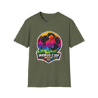 Soccer T‑Shirt — Colorful Retro Player Graphic