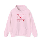 Valentine Hearts Hoodie — "I Only Have Eyes for You" Romantic Pullover.