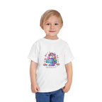 4th Birthday Unicorn Toddler Tee — "Birthday Girl"