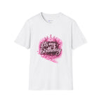 Birthday T-Shirt — “It's My Birthday” Pink Crown Celebration Tee