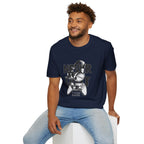 Gamer 'Never Quit' T-Shirt — Headphones & Controller Retro Gaming Tee