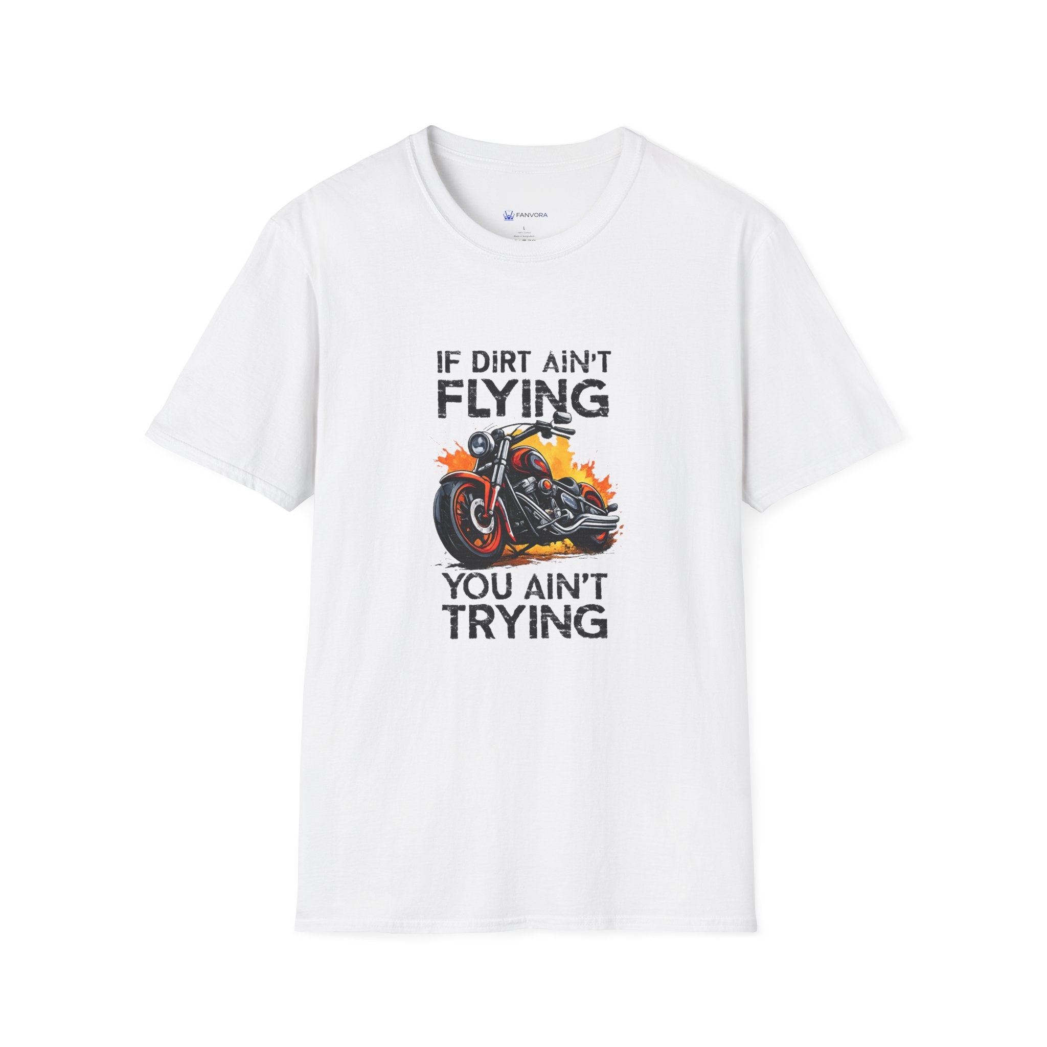 If Dirt Ain't Flying Motorcycle T‑Shirt — Off‑Road Biker Tee