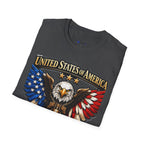 United States of America 250th Anniversary Eagle T-Shirt design.